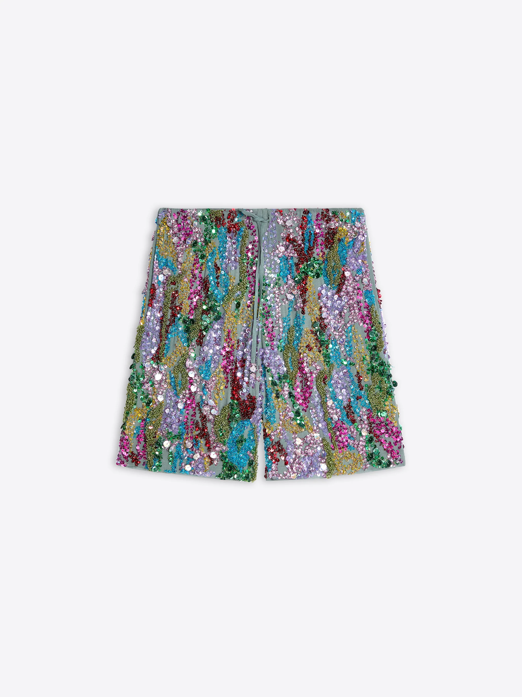 Embroidered shorts