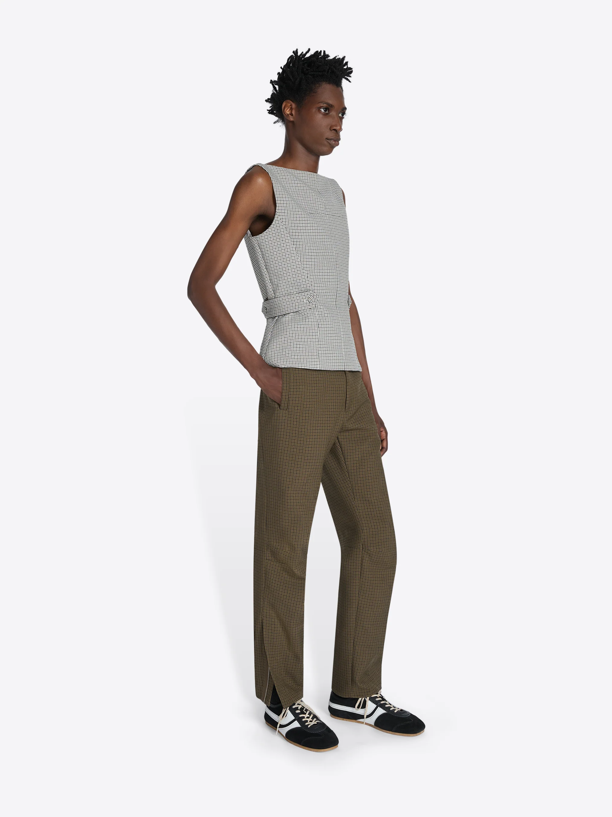 444-gingham-biker-pants-3.webp Gingham biker pants