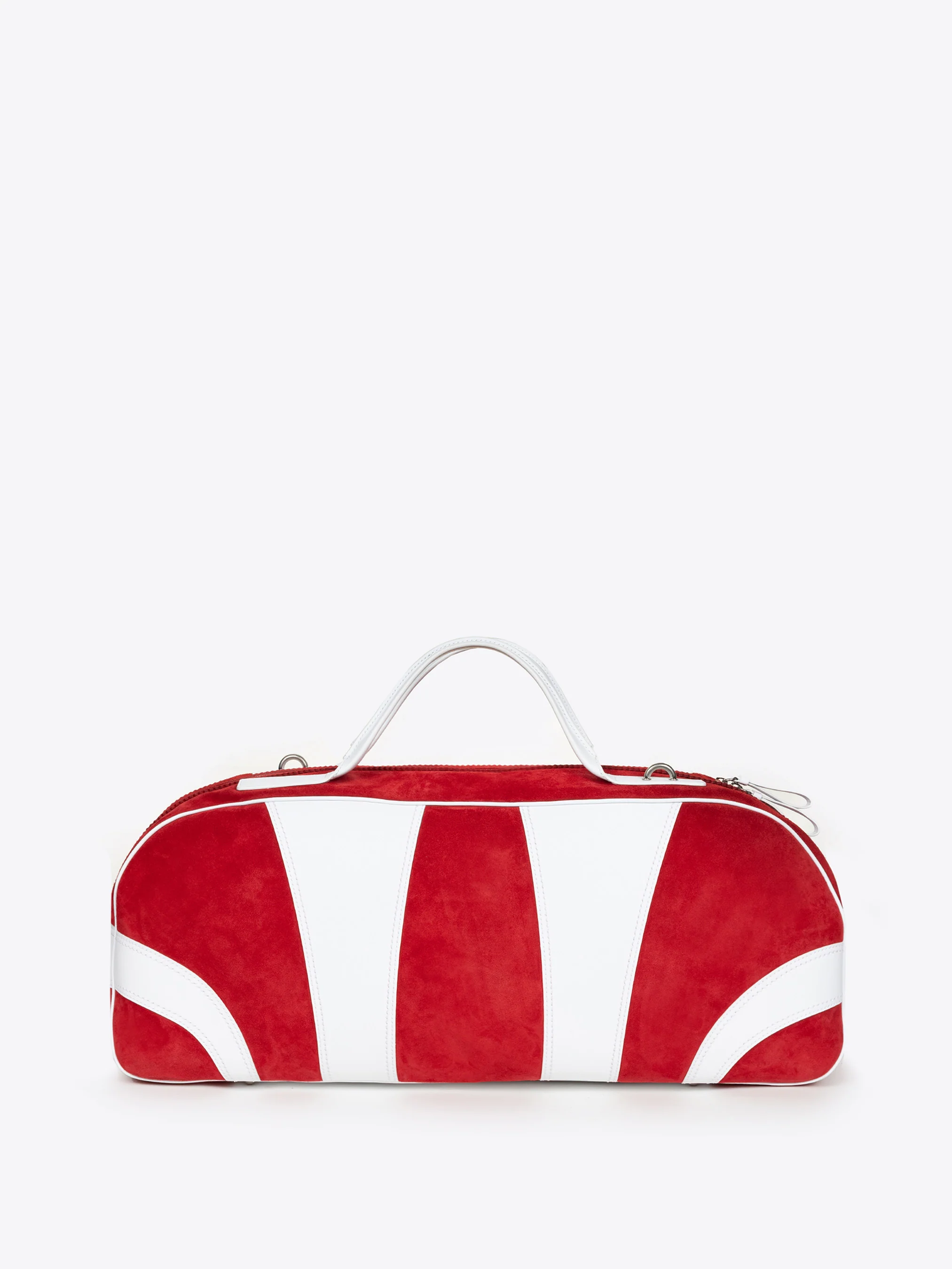 Suede weekend bag