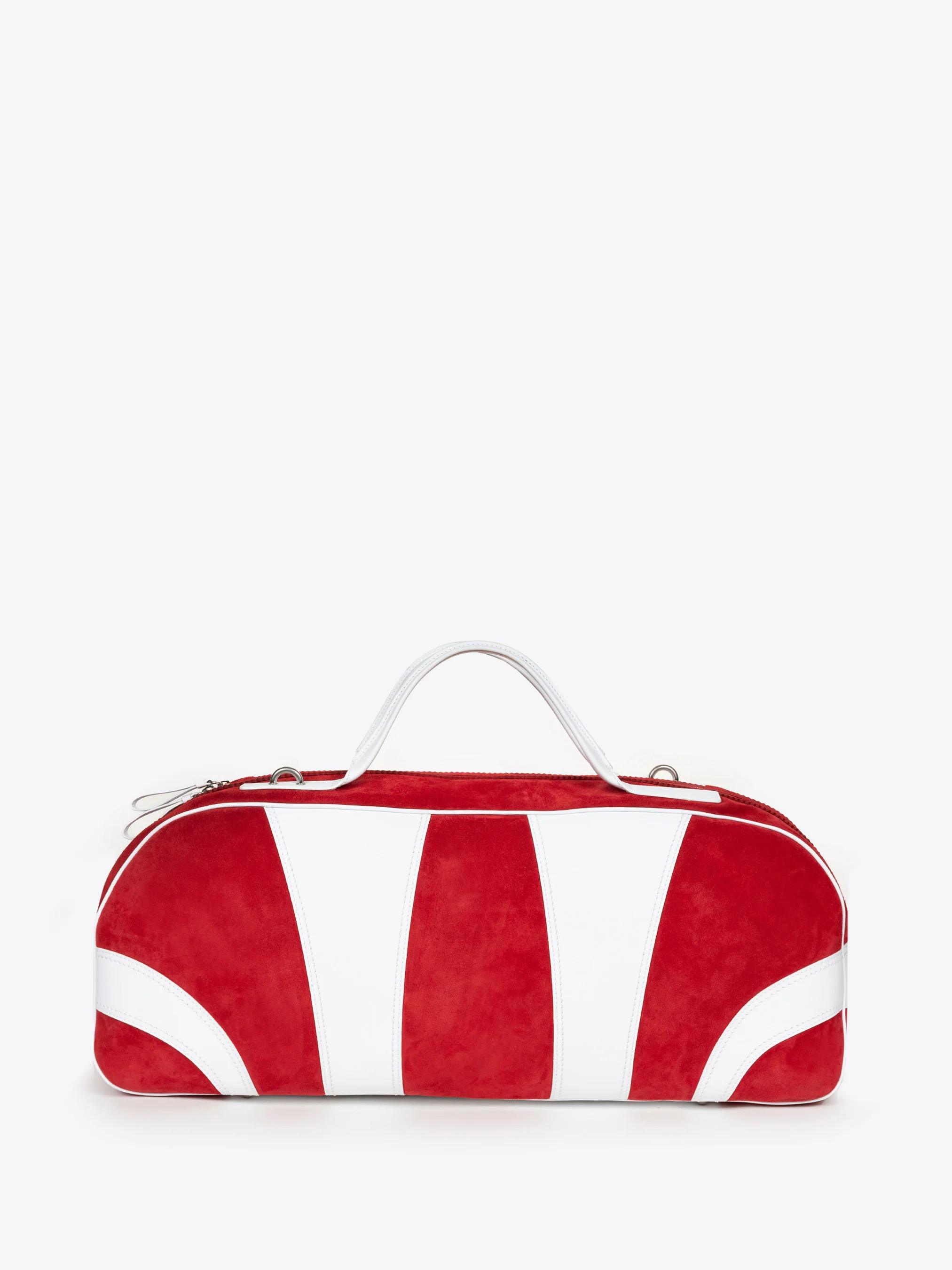 Suede weekend bag