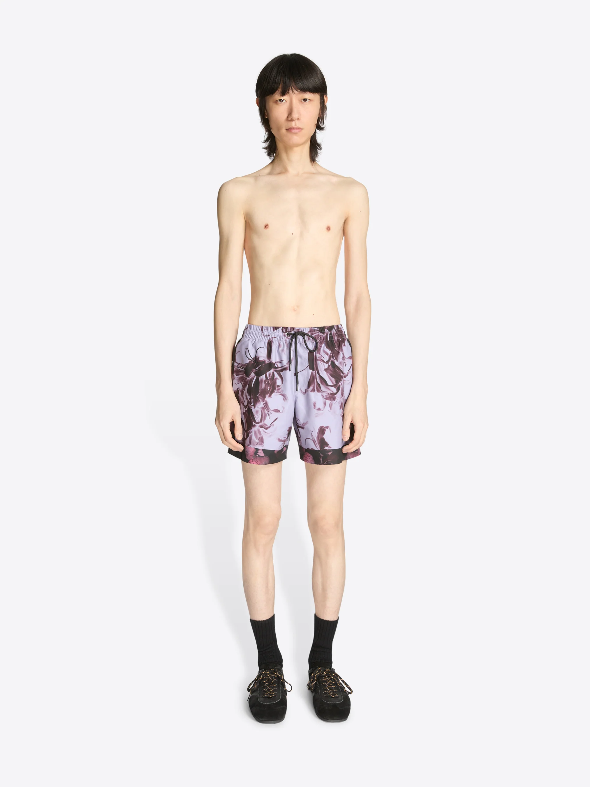 Printed swim shorts