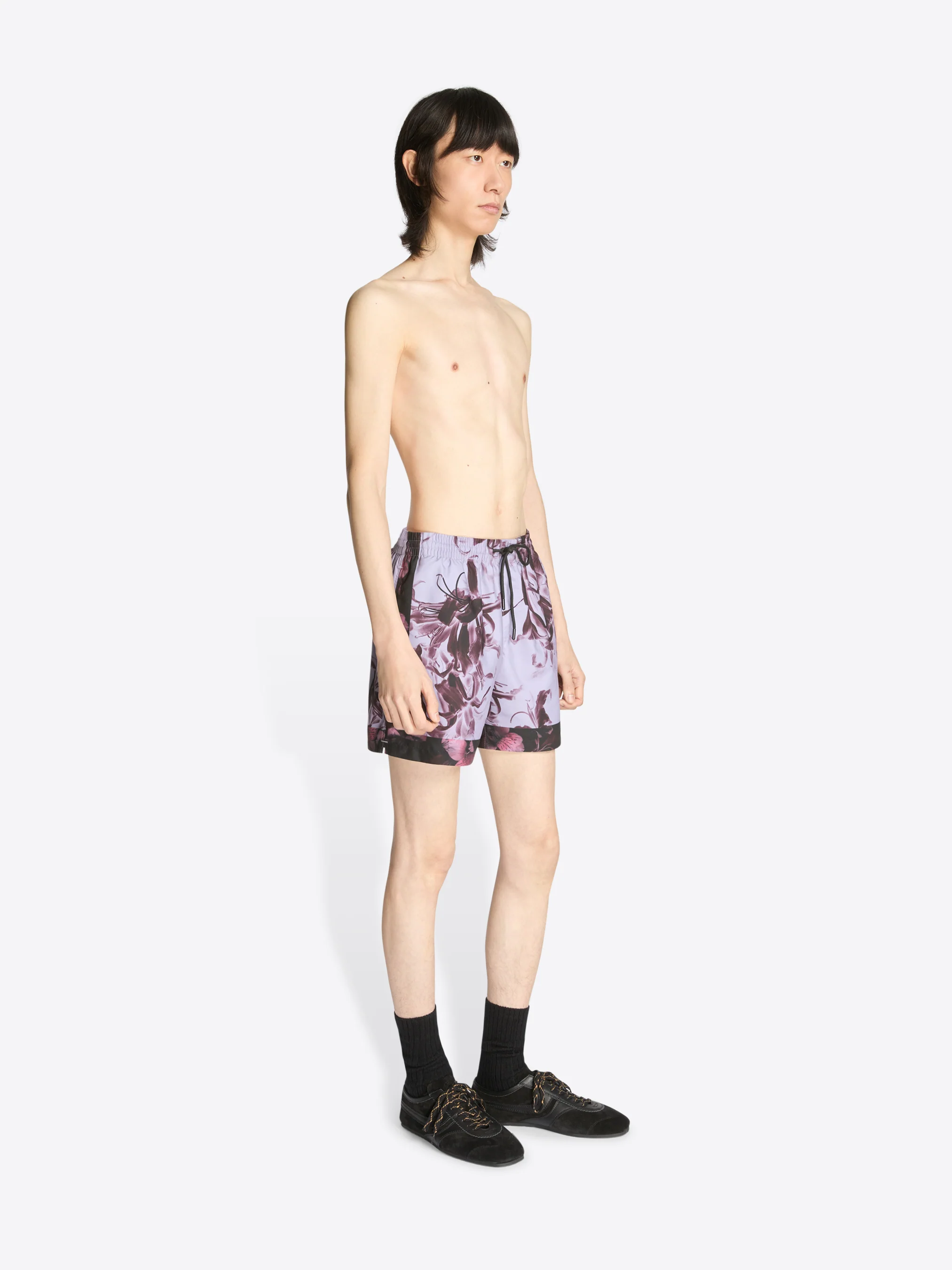 Printed swim shorts