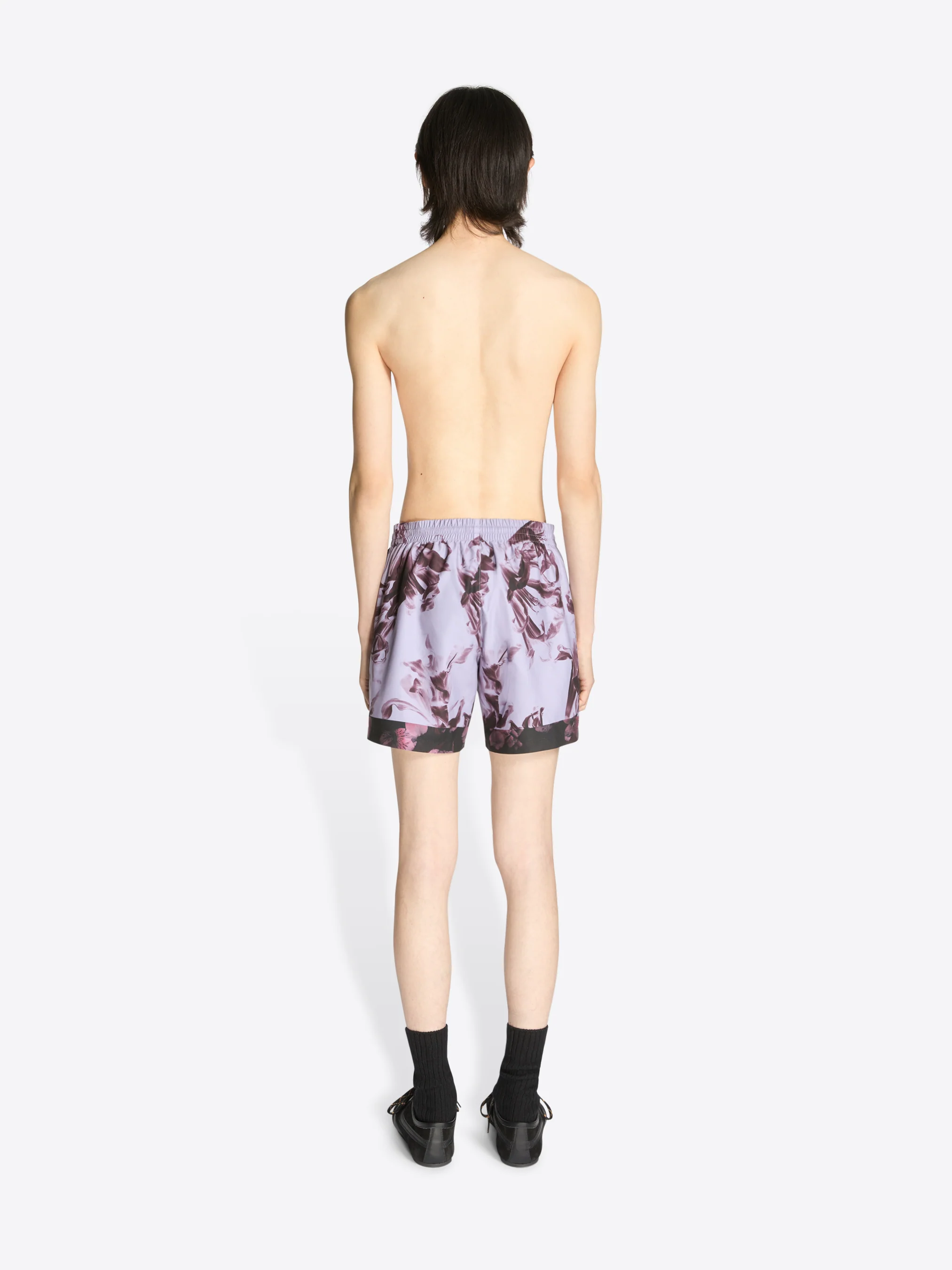 Printed swim shorts