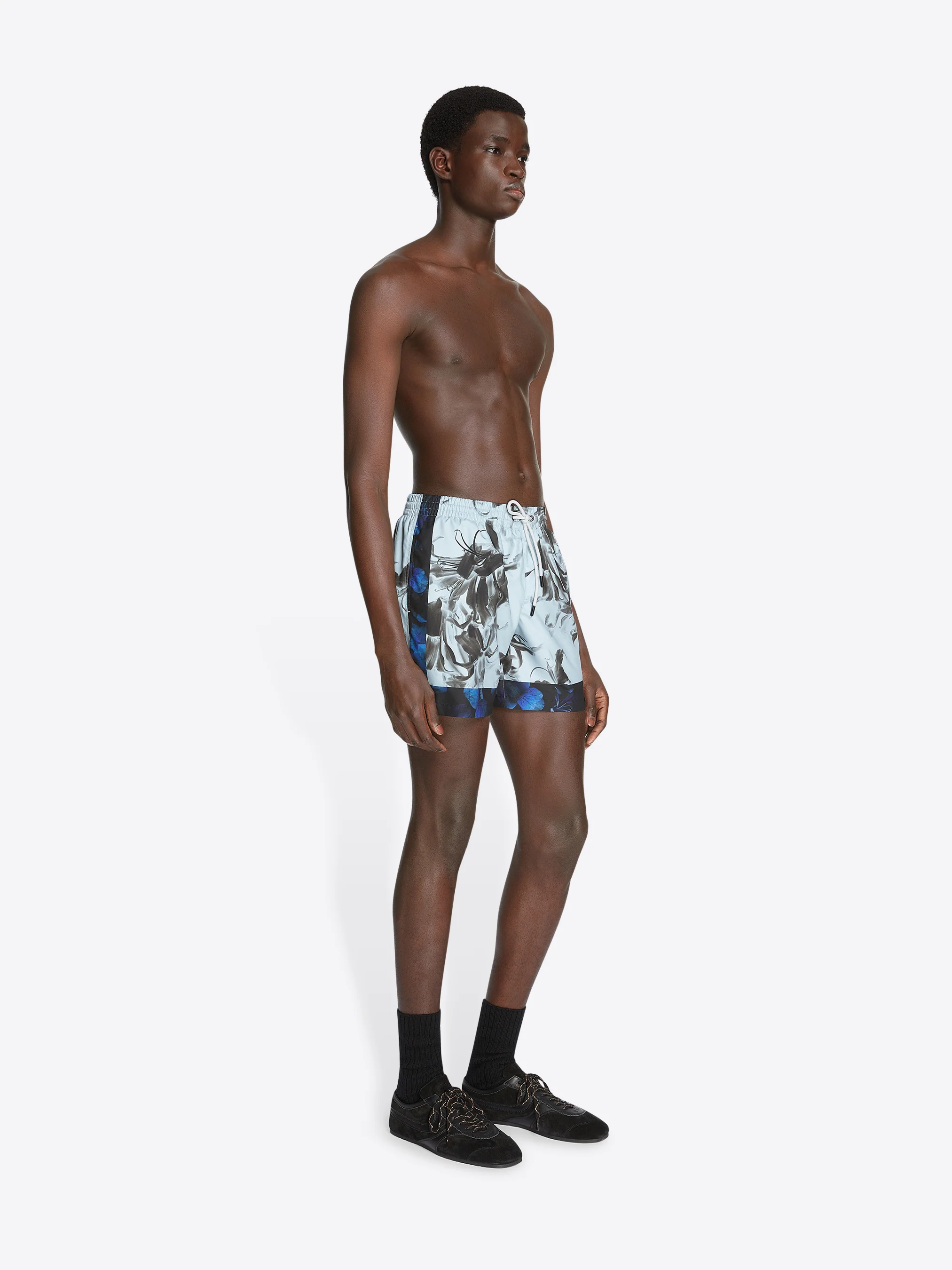 Printed swim shorts