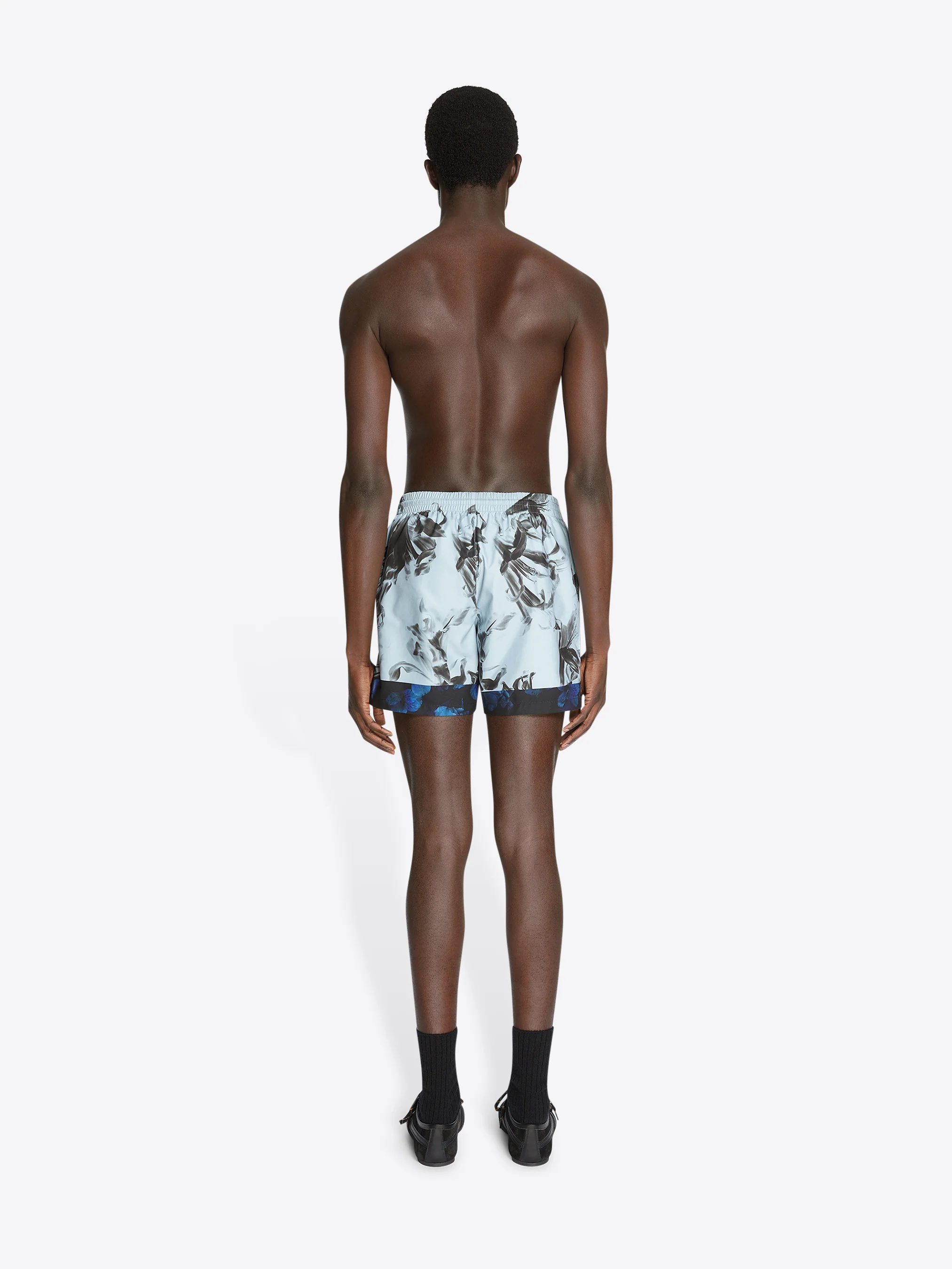 Printed swim shorts