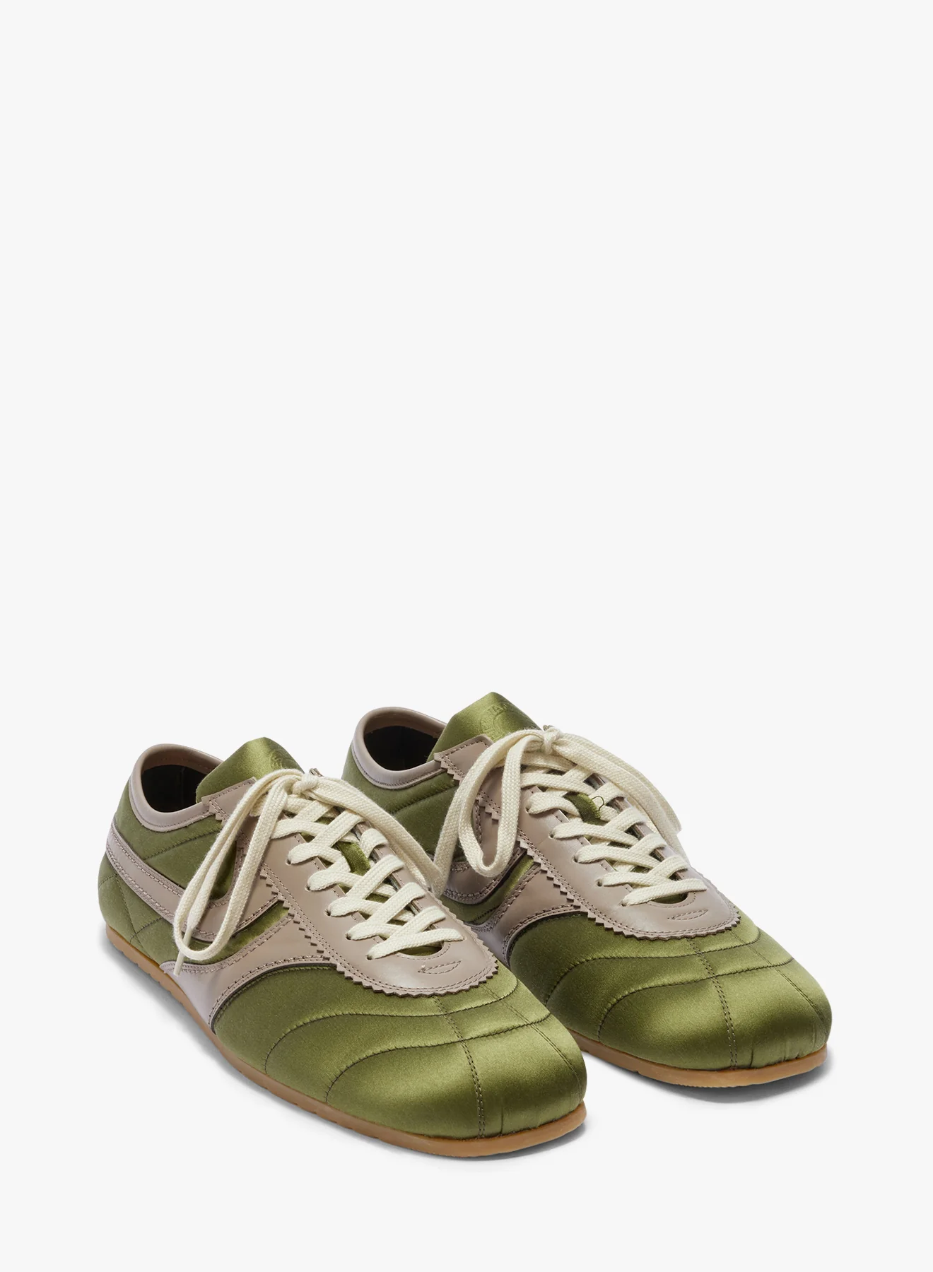 Satin sneakers