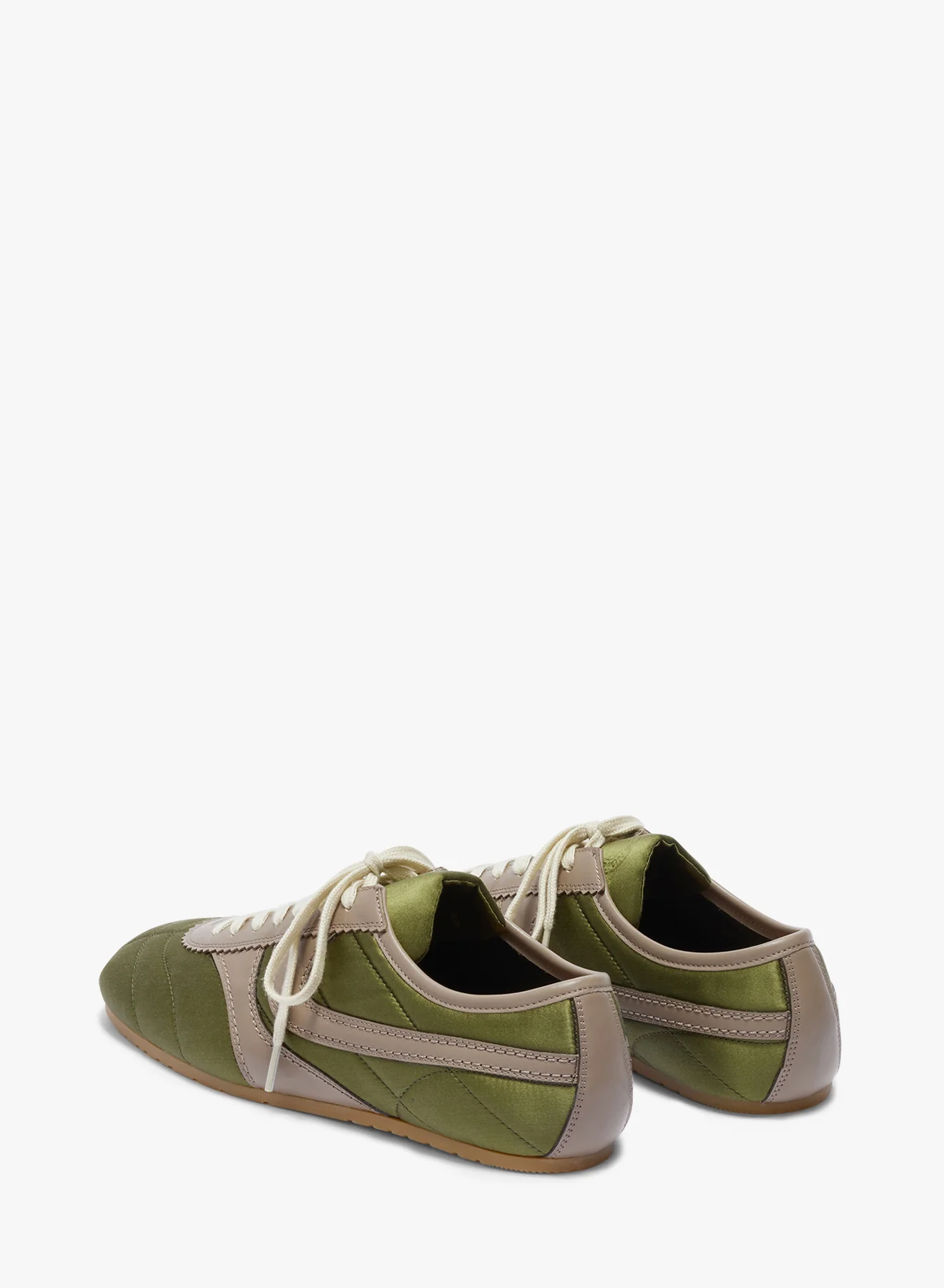Satin sneakers
