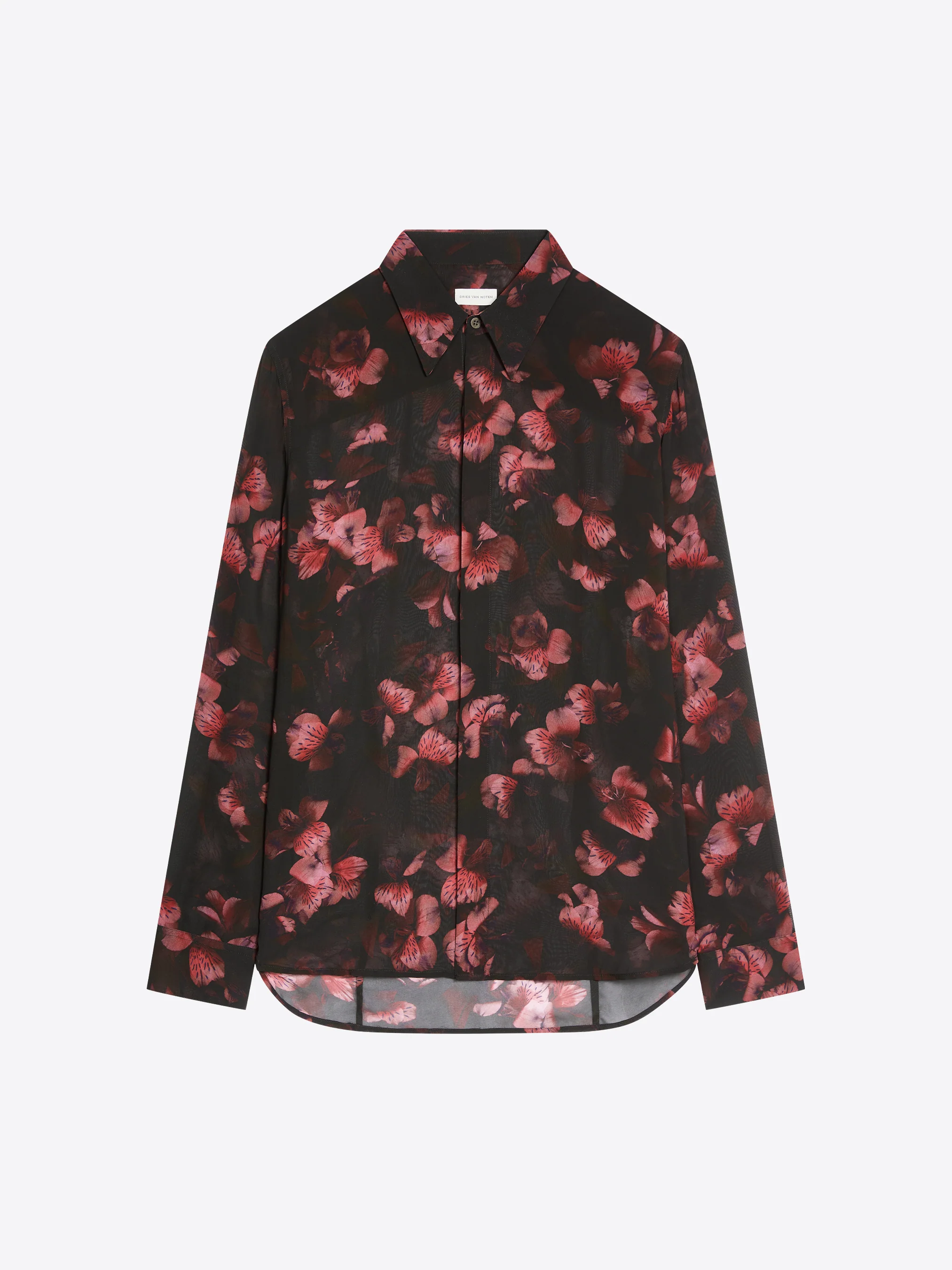 Sheer viscose shirt