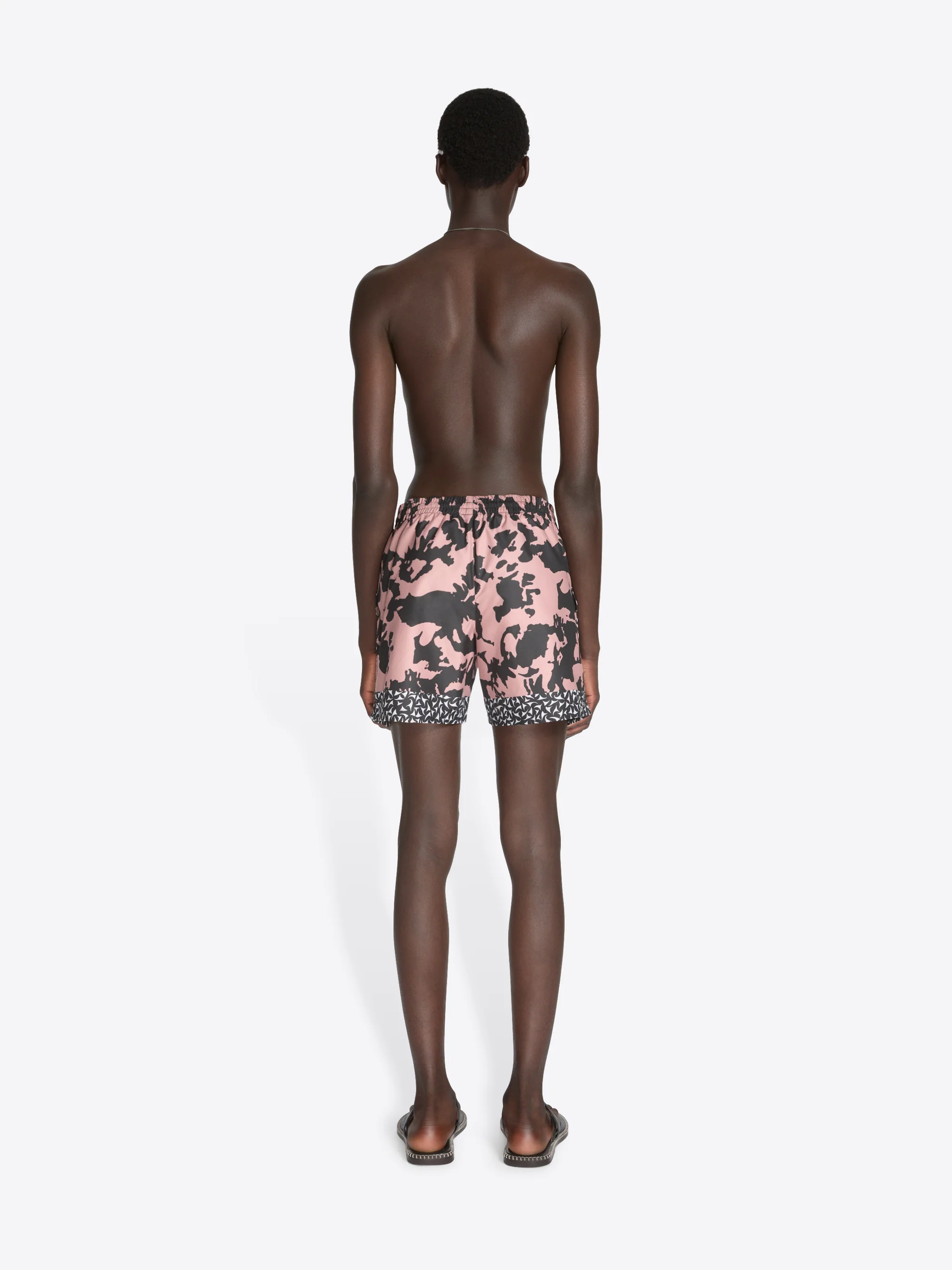 Printed swim shorts