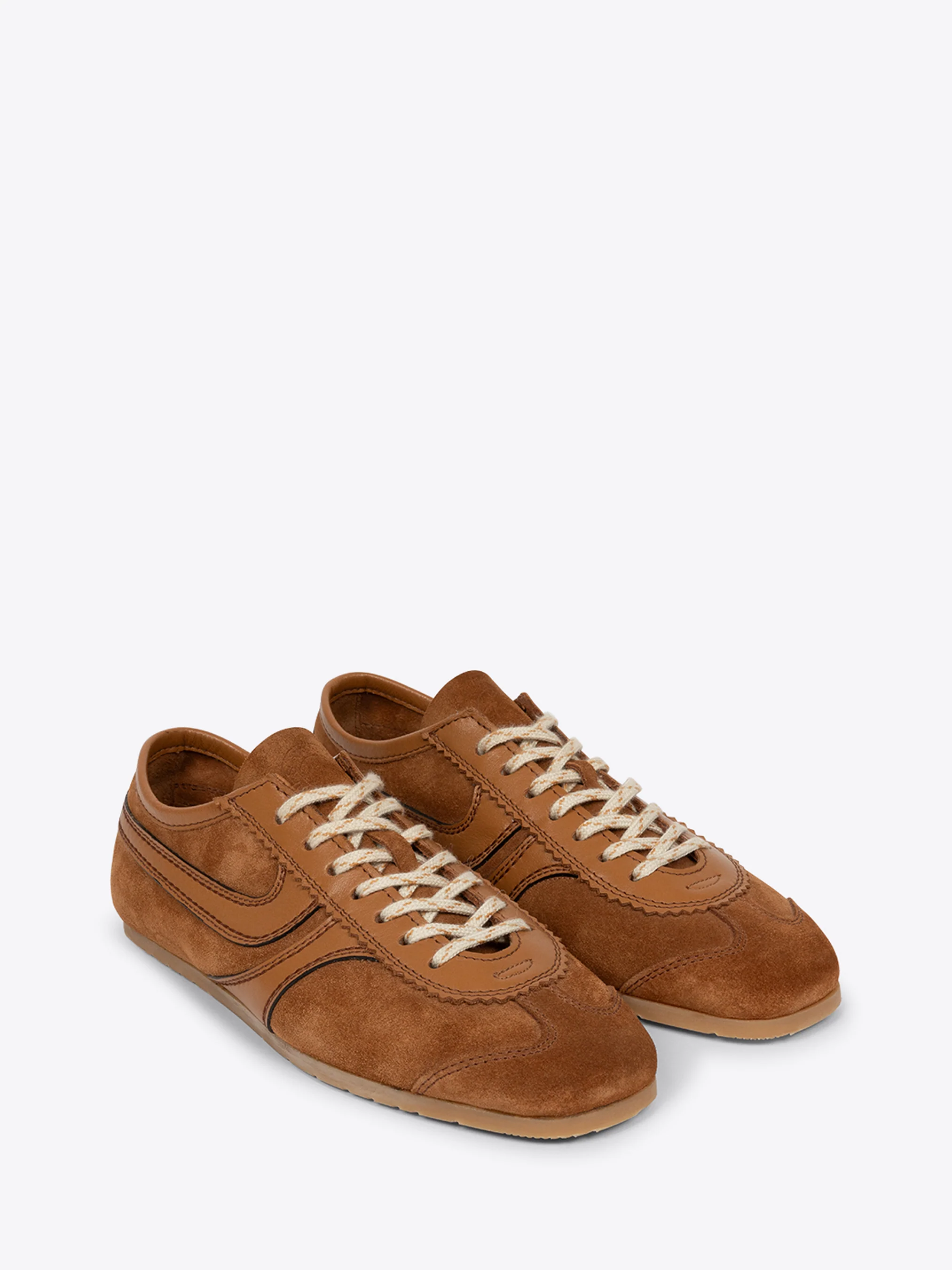 Suede sneakers