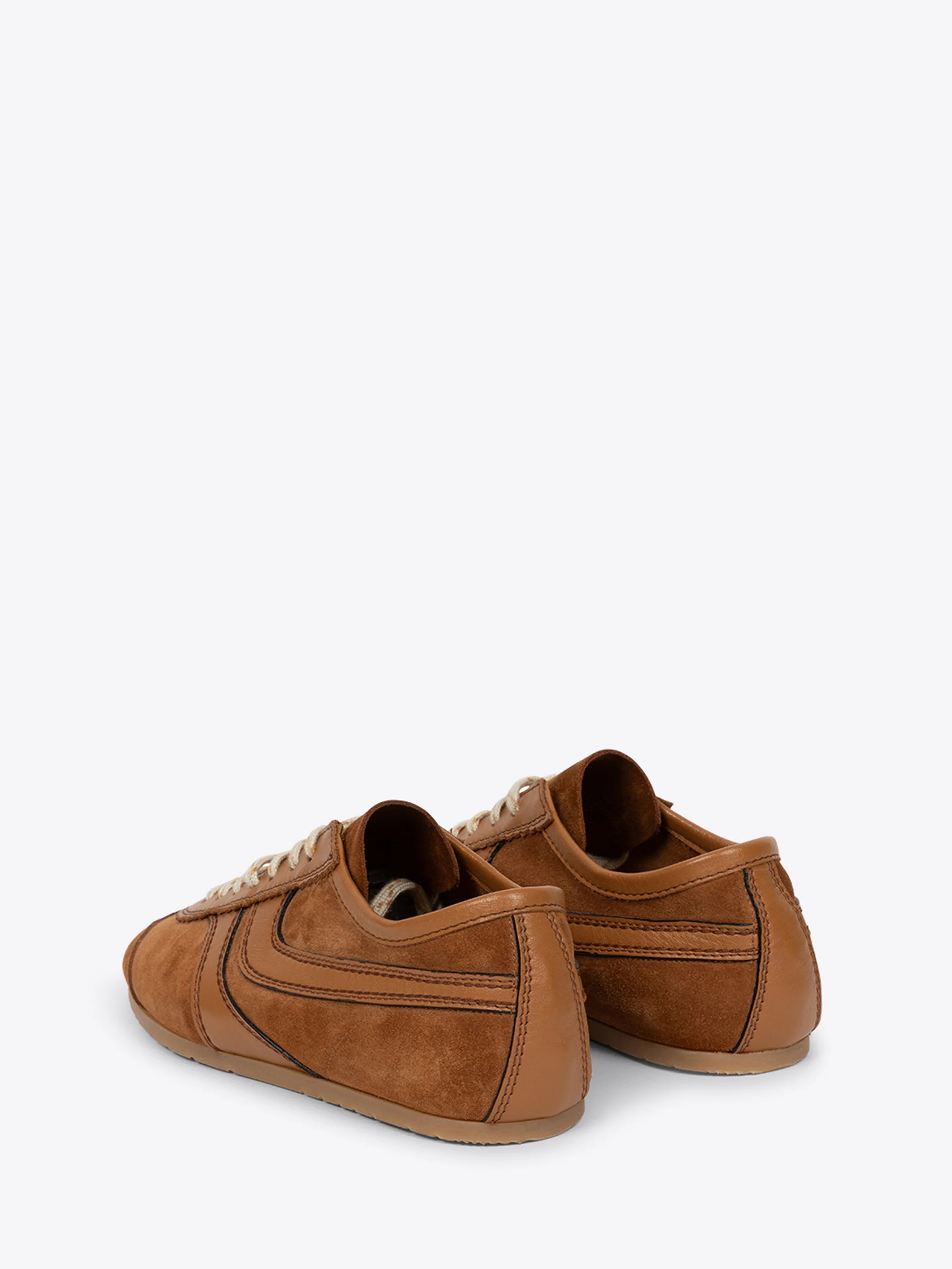 Suede sneakers