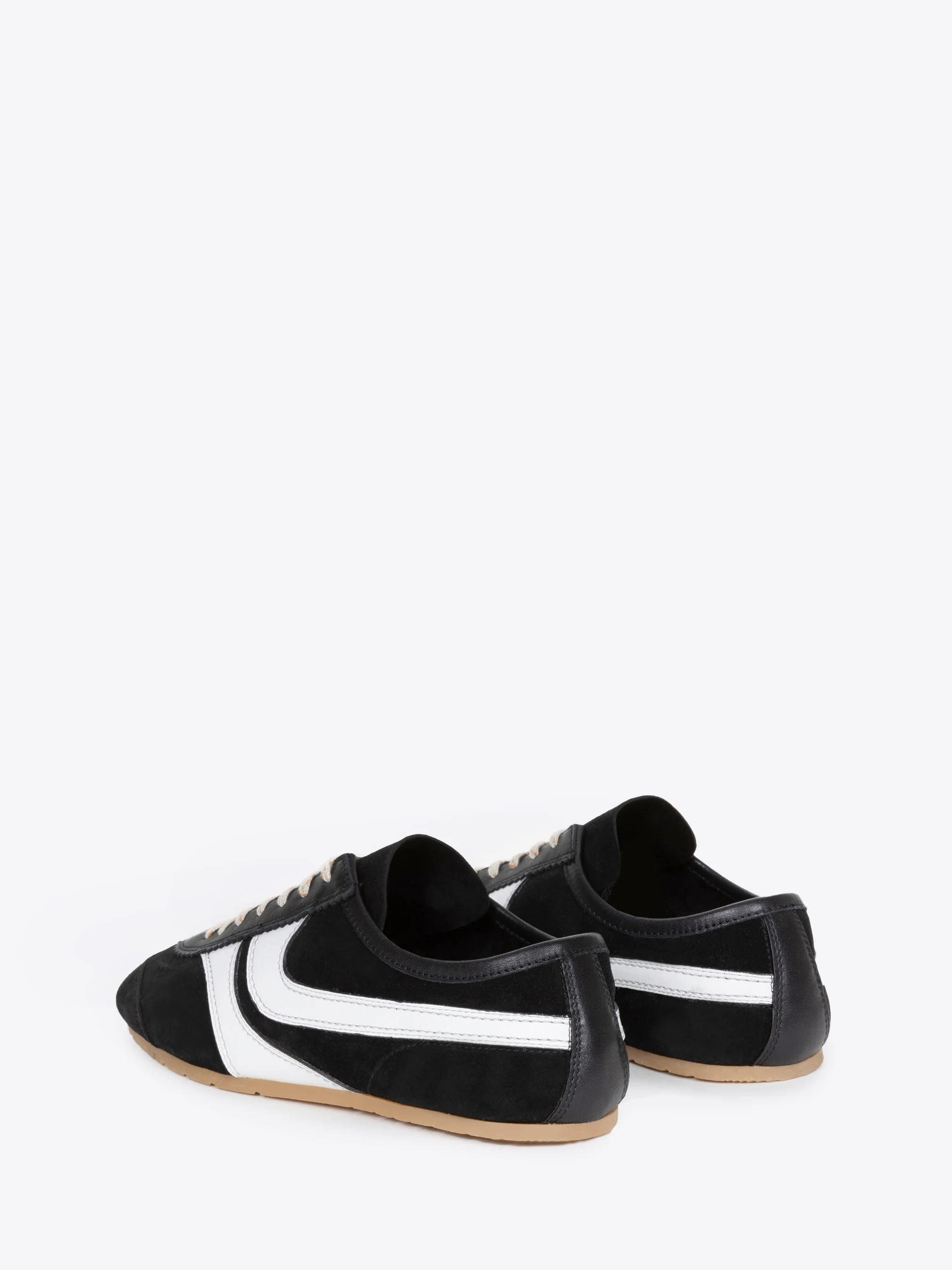 Suede sneakers