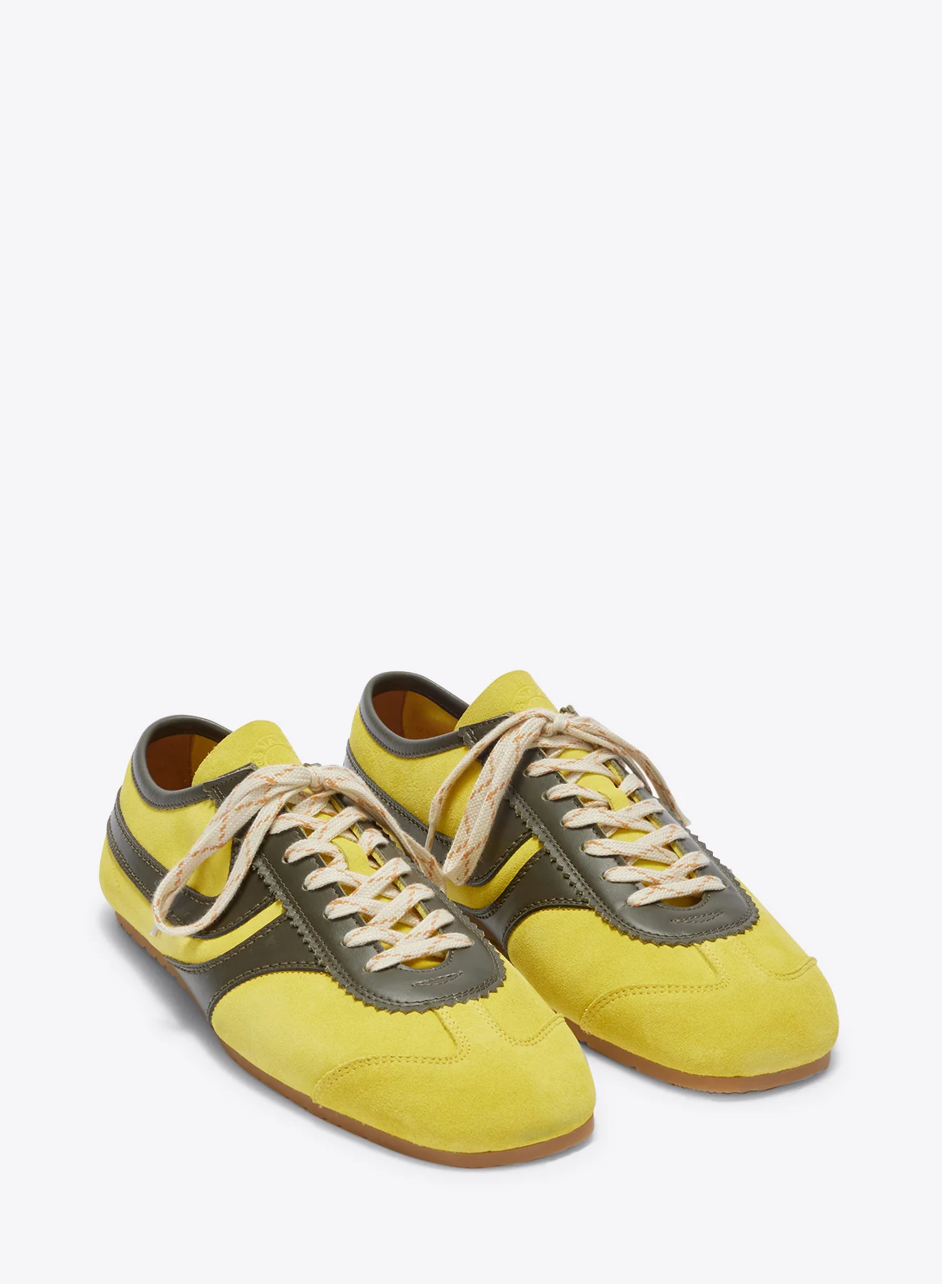 Suede sneakers