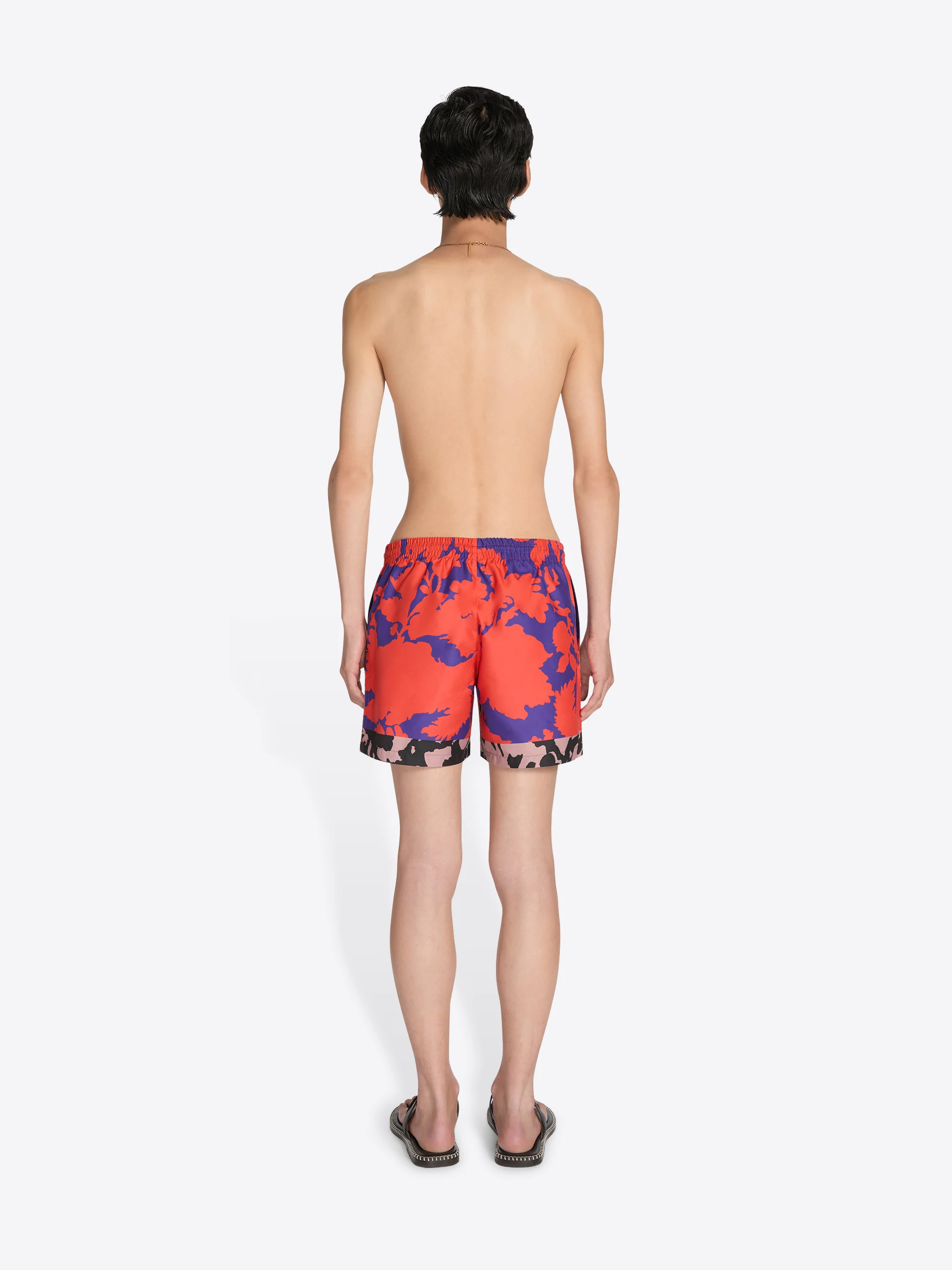 Printed swim shorts