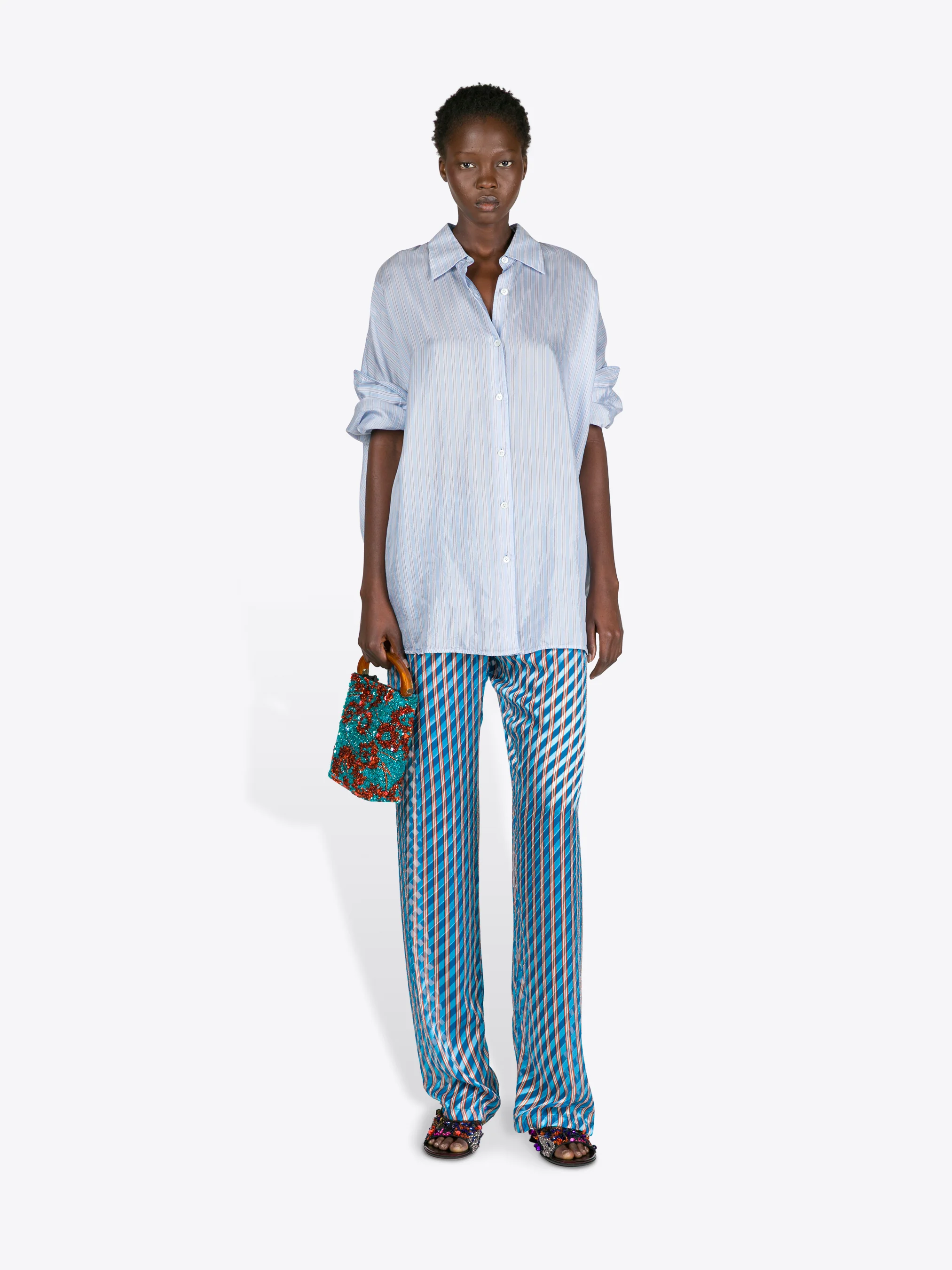 Cotton cocoon shirt