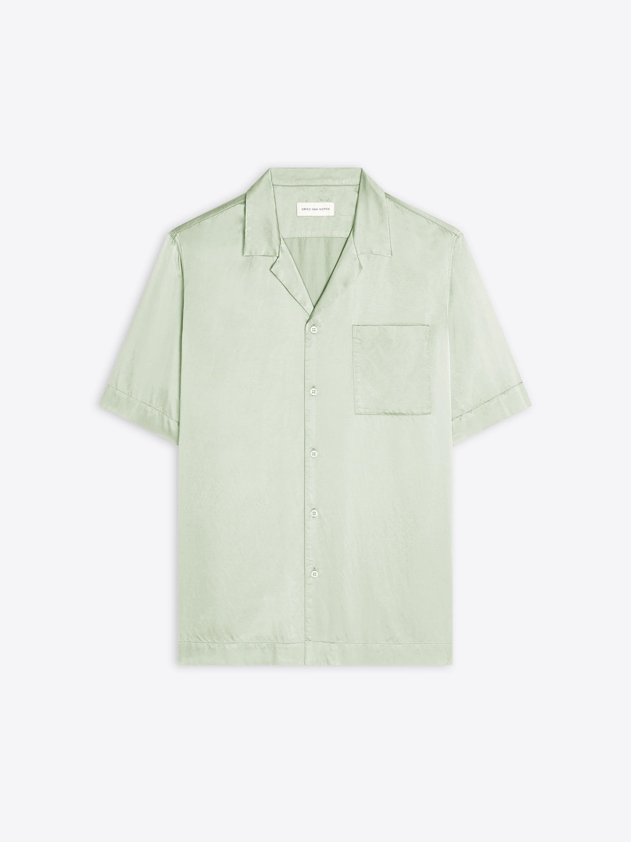 Boxy viscose shirt